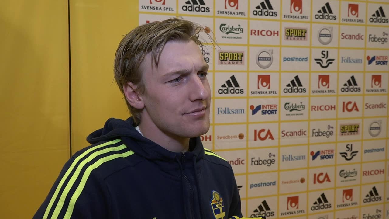 Emil Forsberg om segern mot Italien