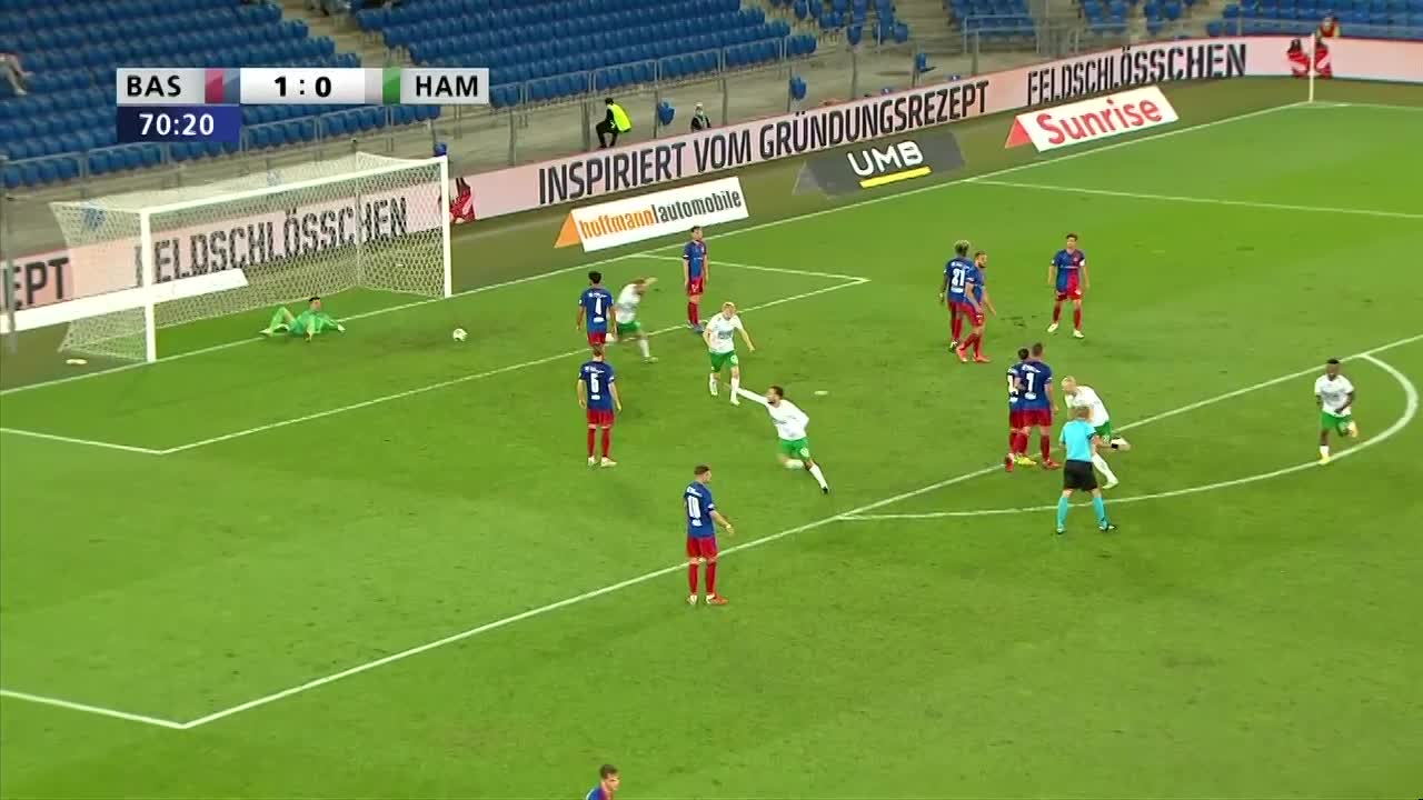 Här kvitterar Khalili för Hammarby