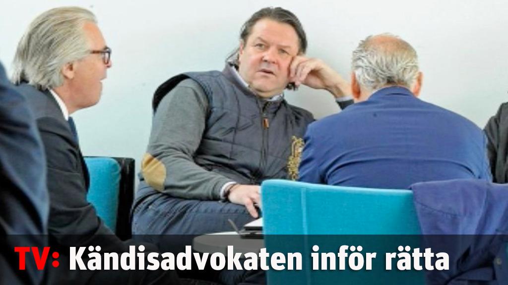 Kändisadvokaten inför rätta