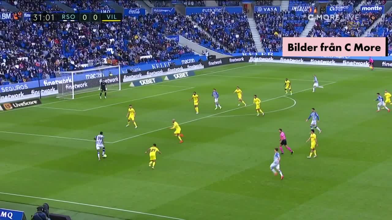 Här slår Alexander Isak till med drömmål