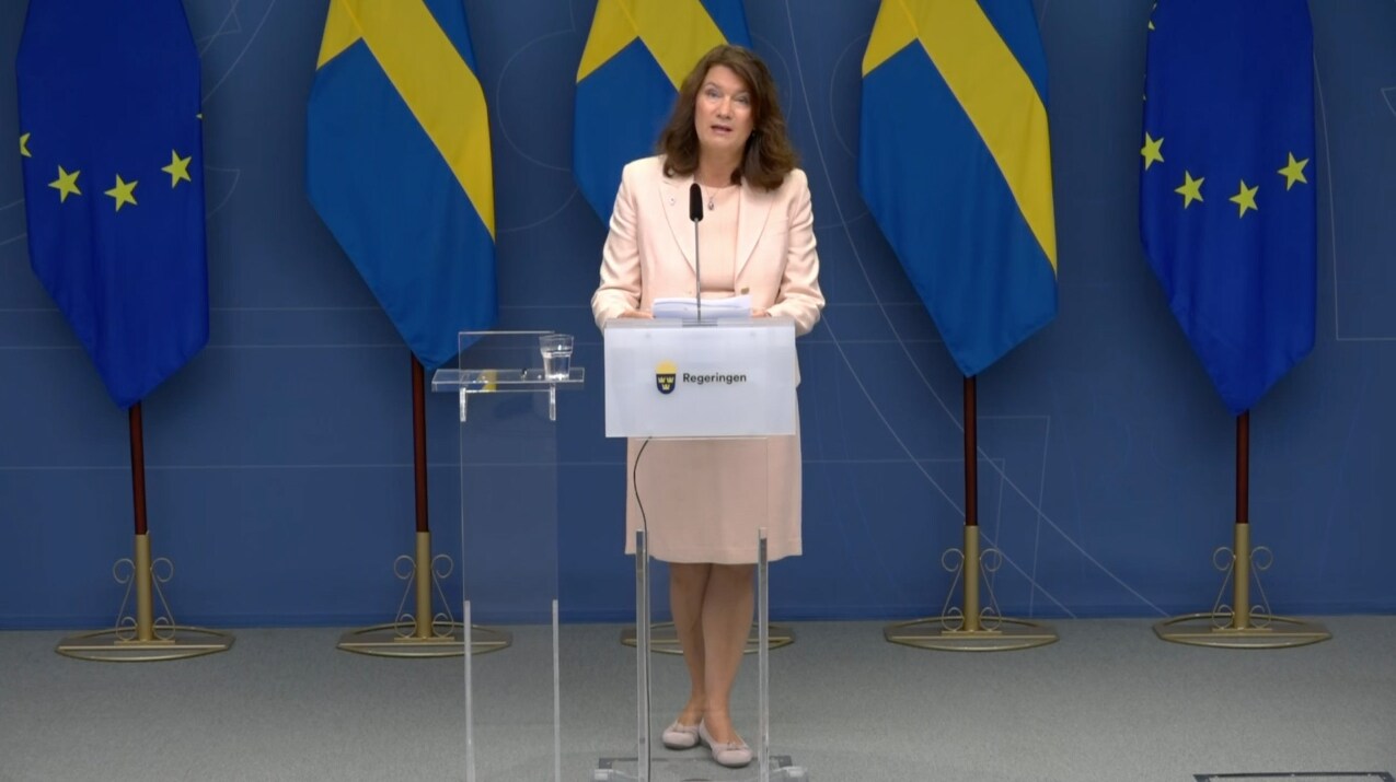 Se hela pressträffen med Ann Linde om läget i Afghanistan