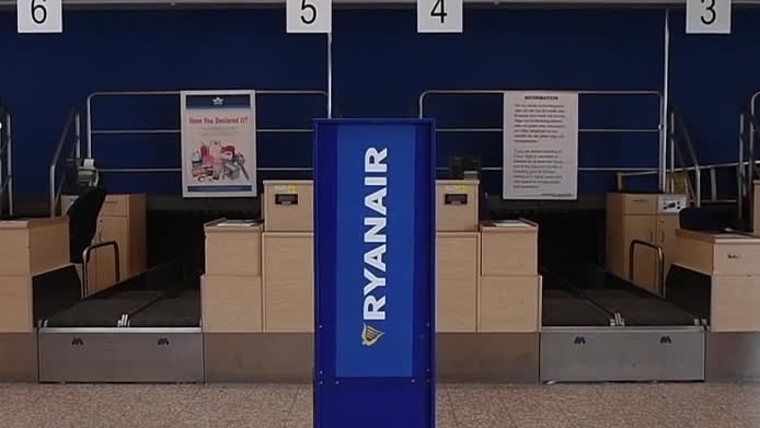 Ryanair-personal i strejk