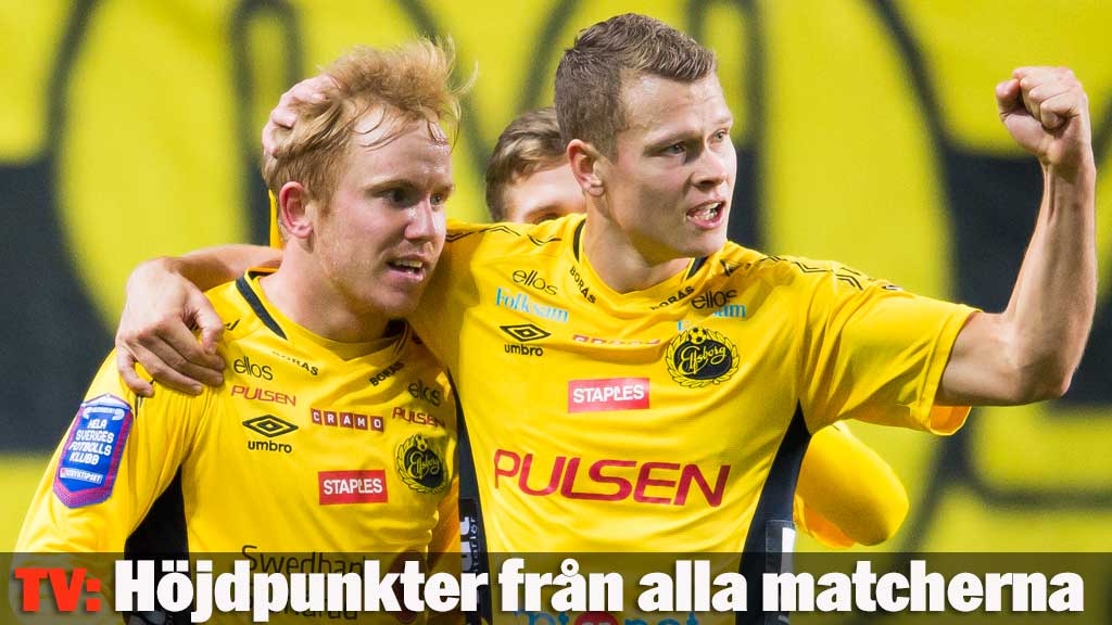 Höjdpunkter från alla kvällens matcher