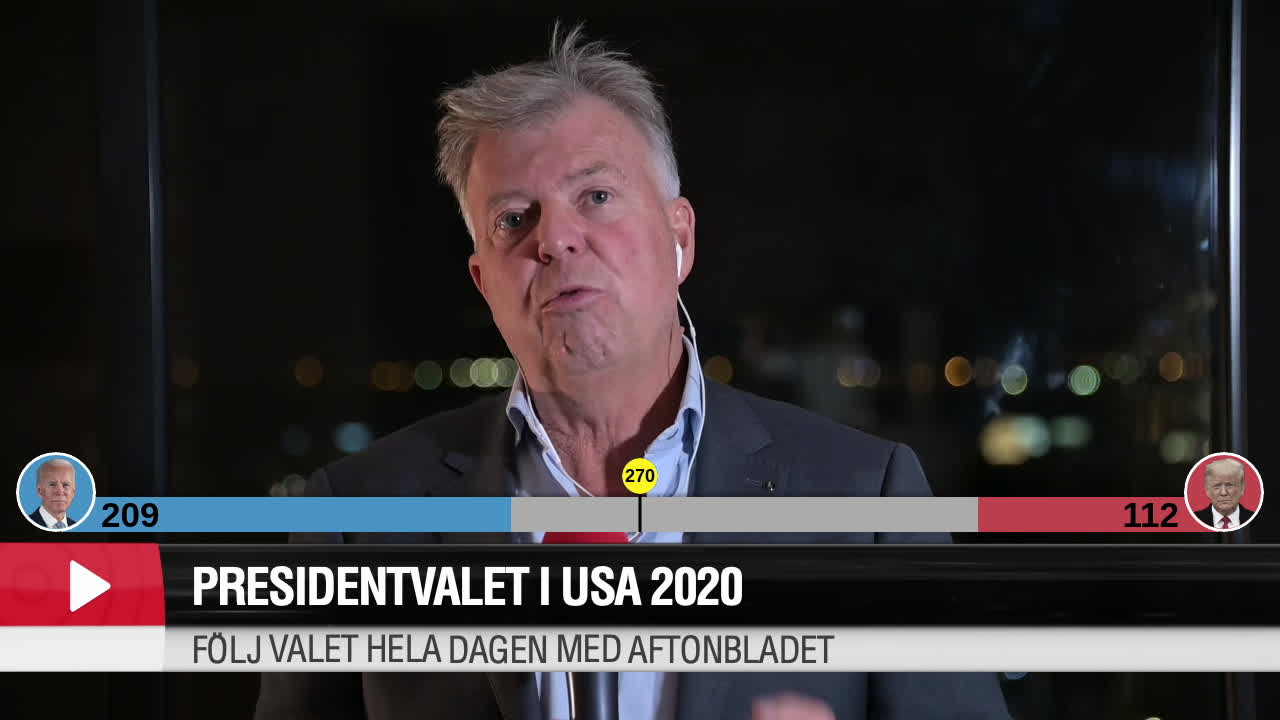 Wolfgang Hansson: Trump vinner viktiga svingstater