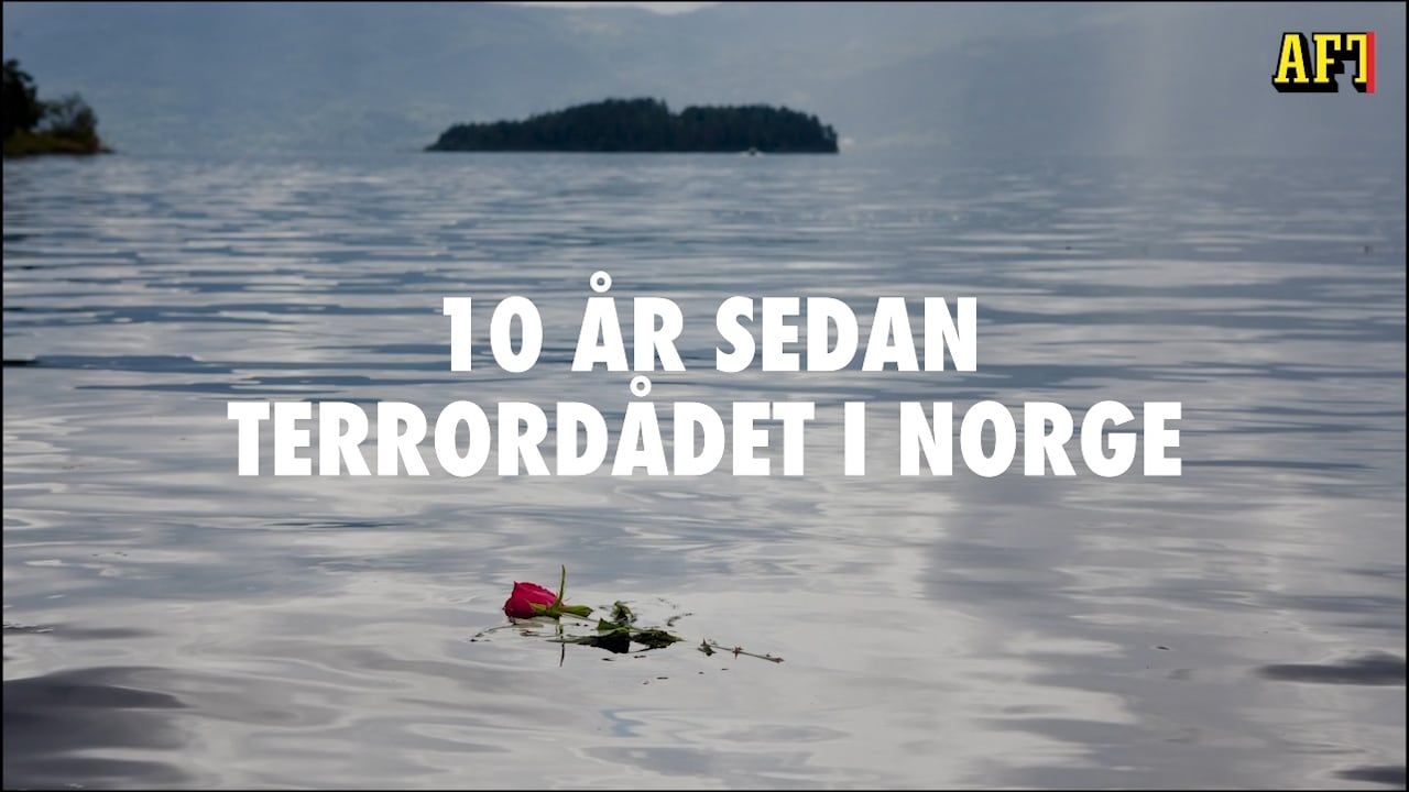 Tio år sedan terrordådet i Norge – det här hände
