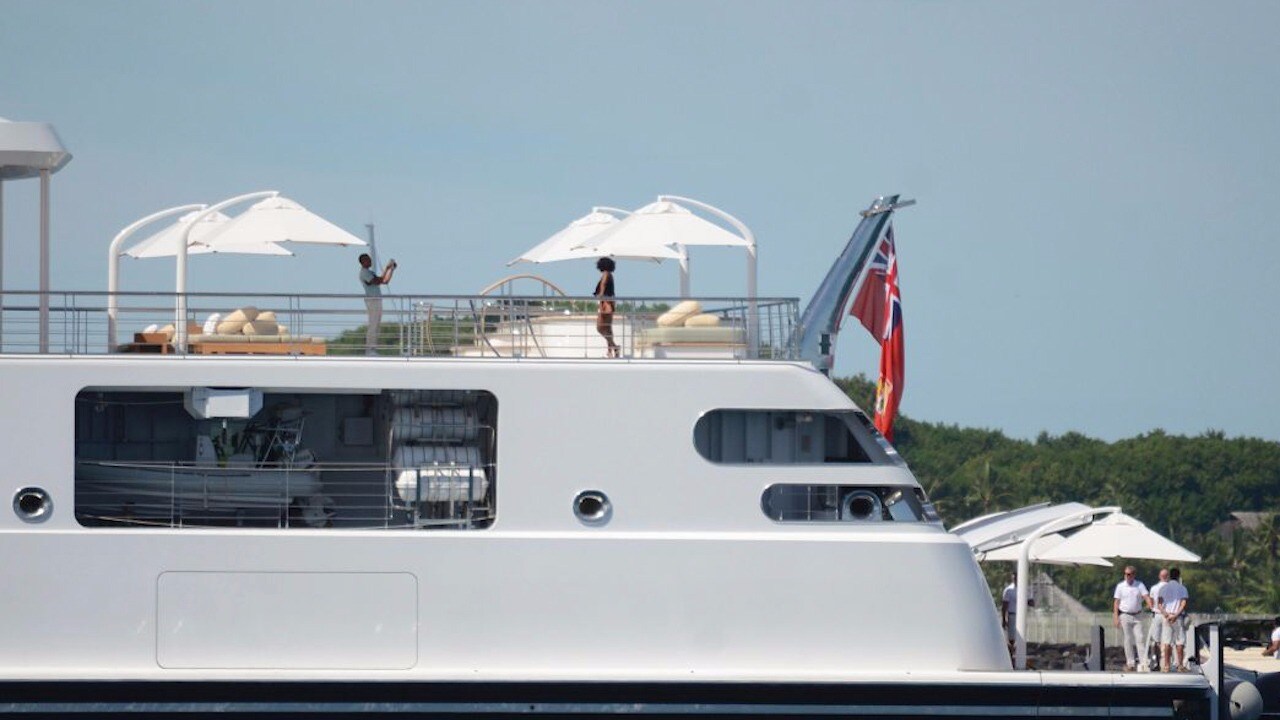 Tv-stjärnans lyxiga påsk - med Barack Obama