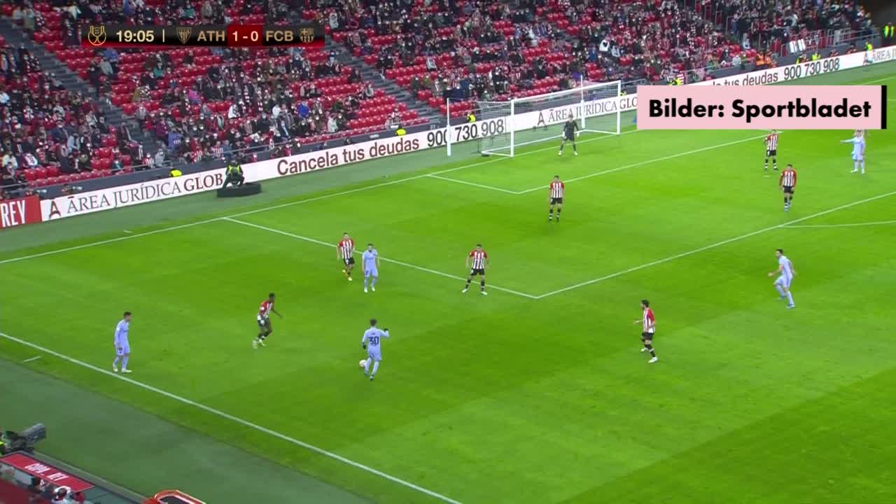 Talangen ut i tårar - Barcelona förlorade på övertid