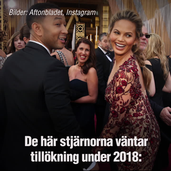 De här stjärnorna väntar barn 2018