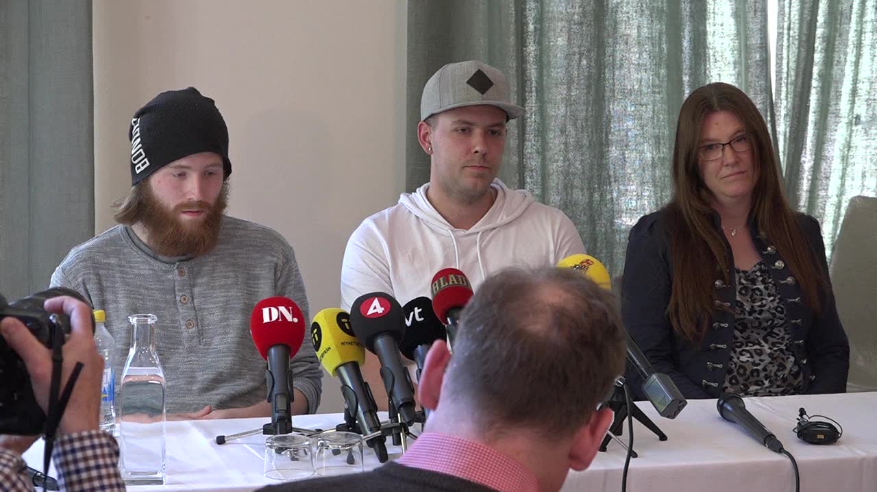 "En väldigt stor befrielse" - se Christian och Robin i presskonferensen