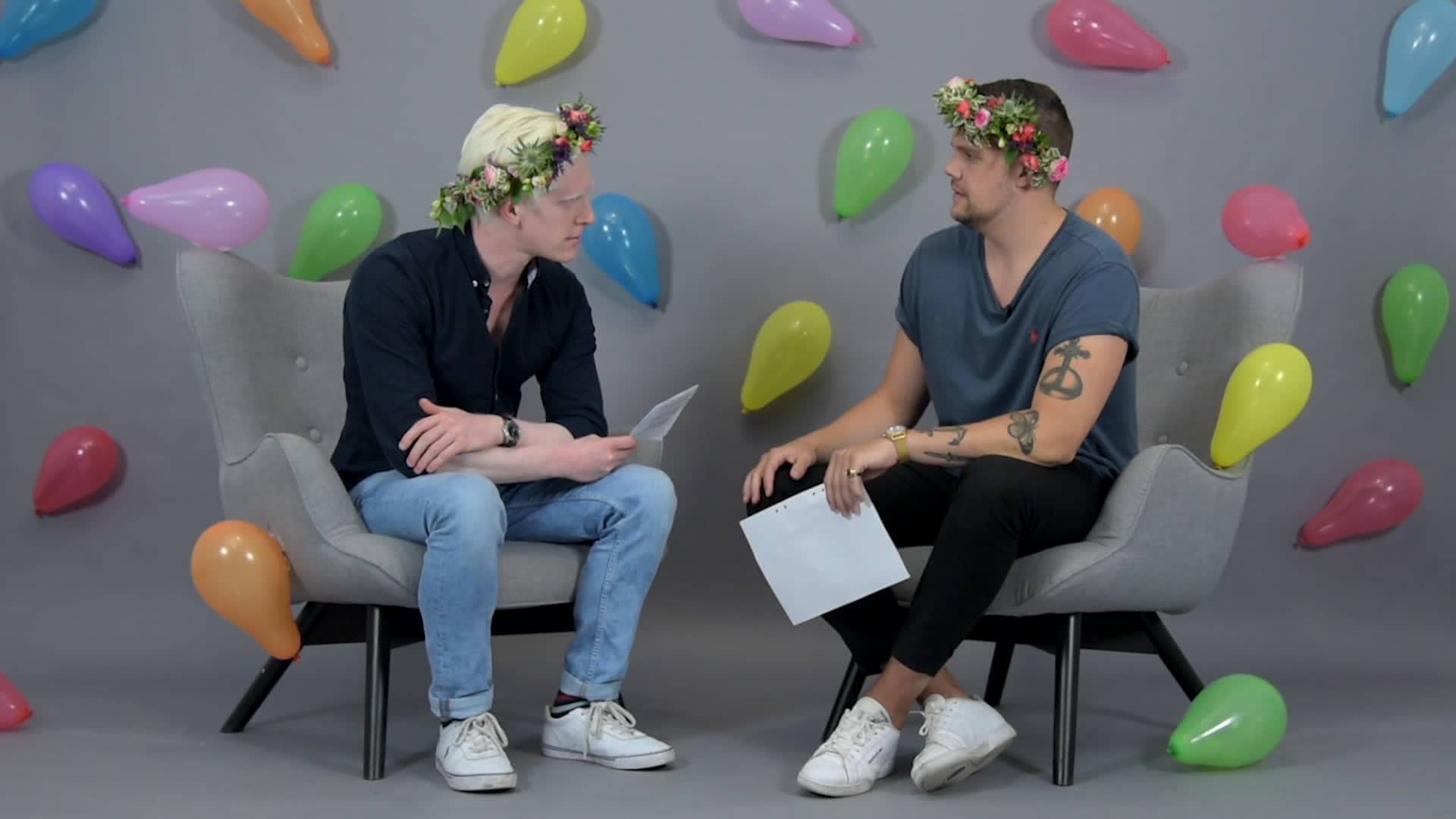 Nominerad i Årets Humorgala: Den som skrattar förlorar