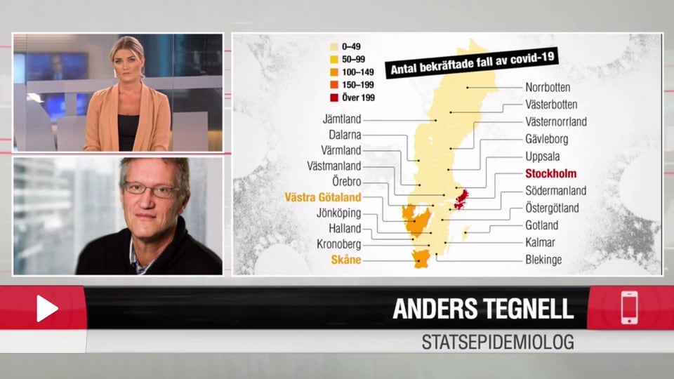 Ytterligare en coronasmittad död i Sverige