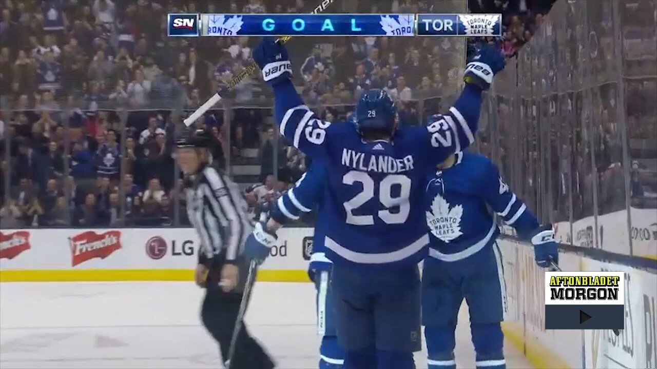 Nylanders rekordnatt – stod för tre assist