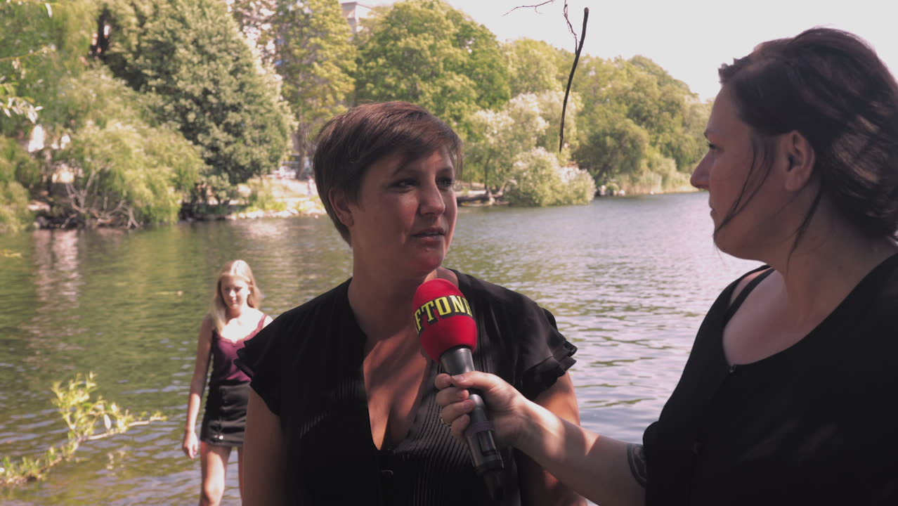 ”Det är underbart att vi kan bada i city”