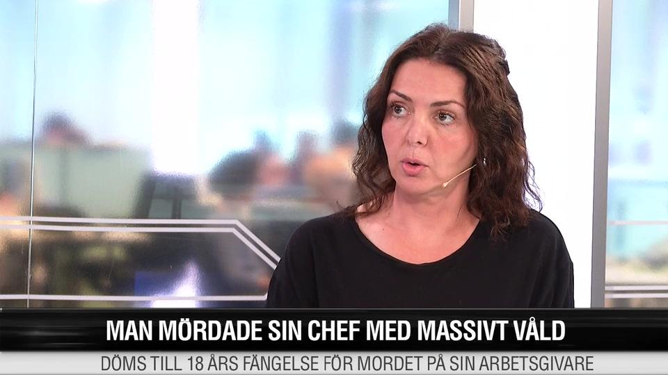 Mördade sin chef med massivt våld