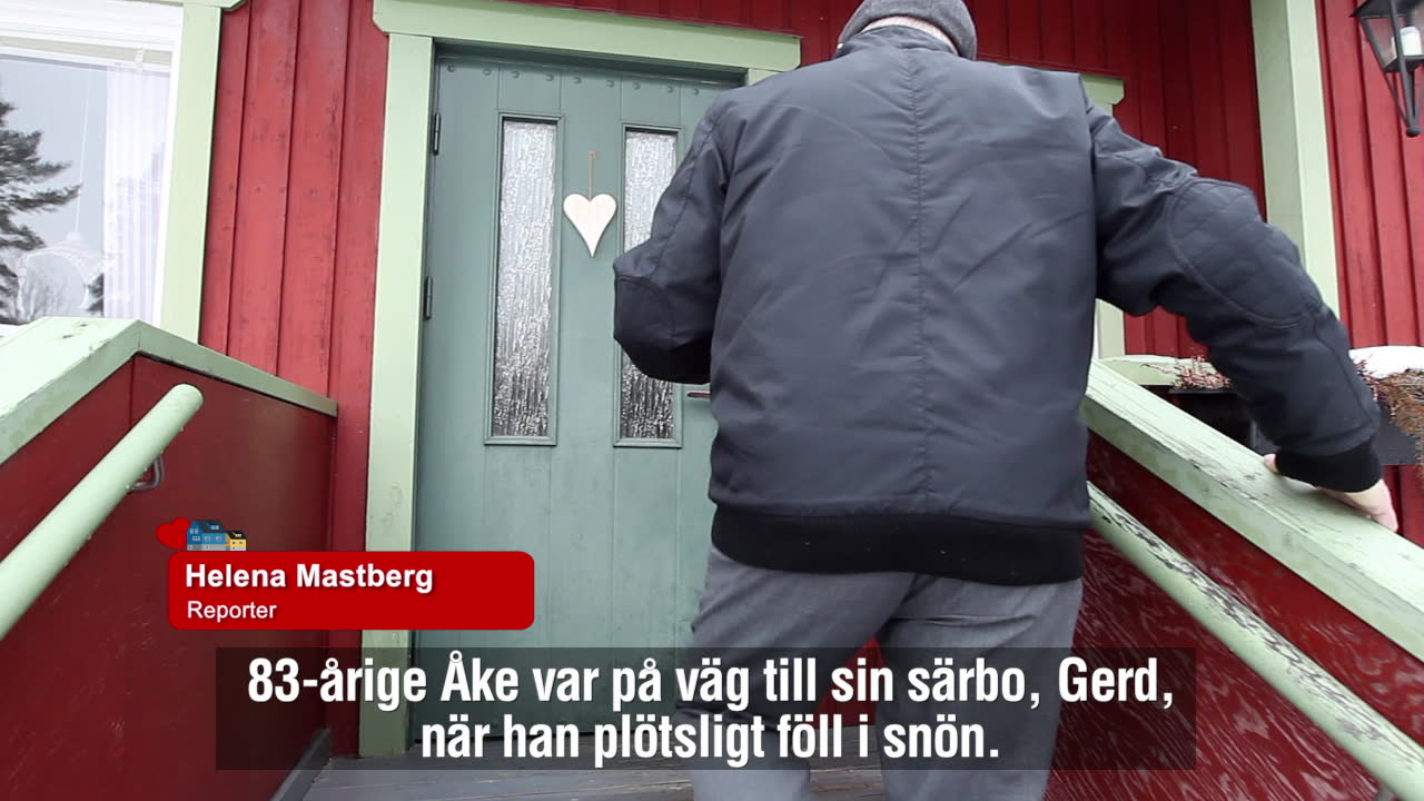 Grannen räddade livet på Åke, 83