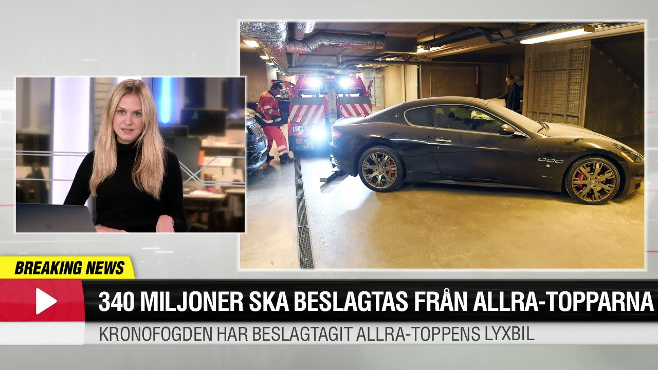 340 miljoner ska beslagtas från Allra-topparna