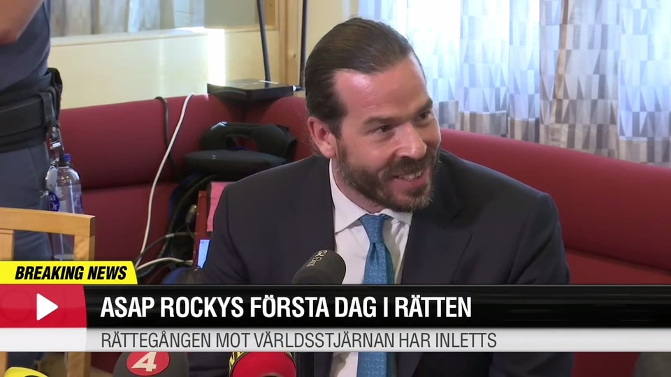 Advokaten om ASAP Rockys första dag i rätten