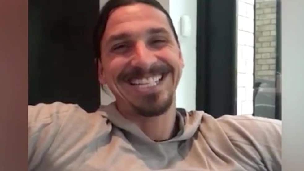 Zlatans hälsning: ”Legendaren som talar”