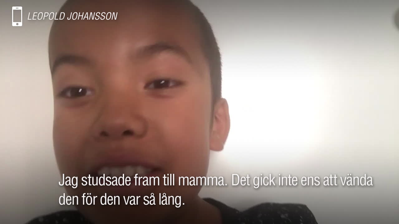 Leopold, 9, slipper tänka på sjukdomen – får åka limousin