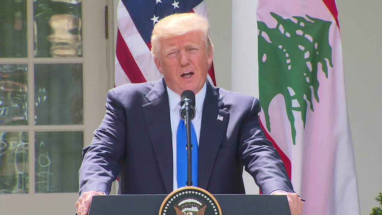 Trump om transförbud: "Ska fokusera på seger"