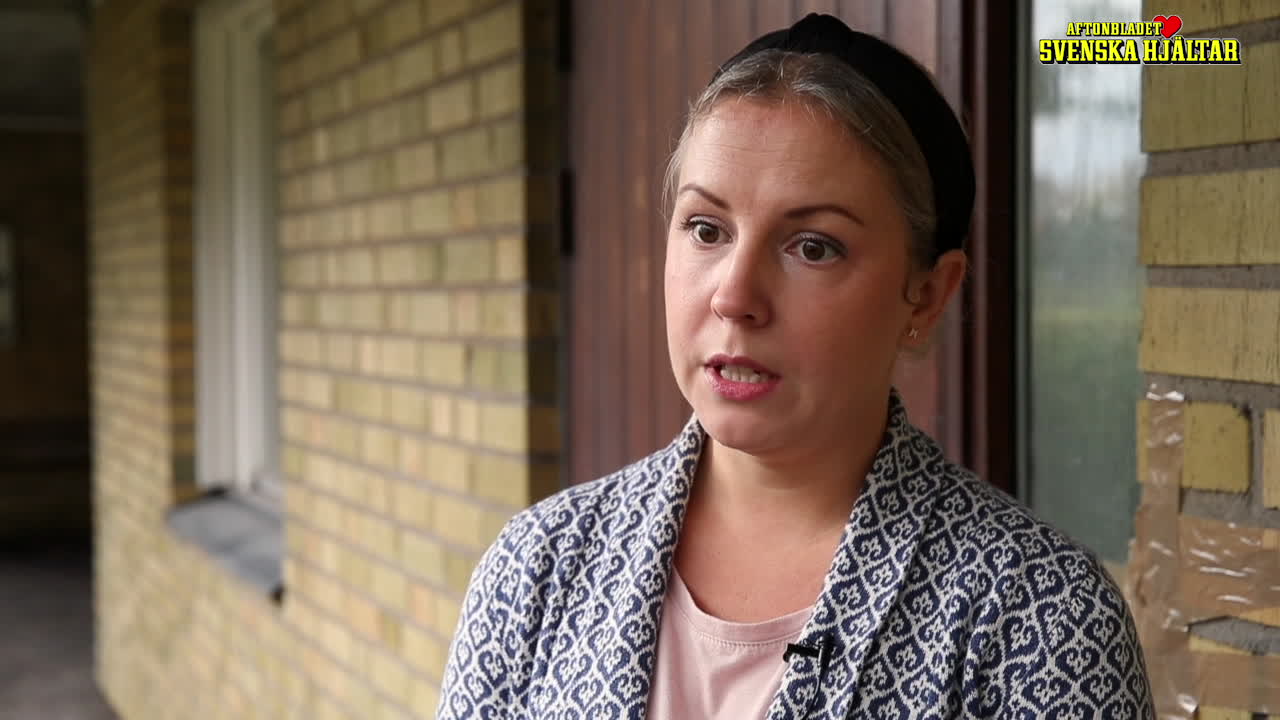 Lisa räddade kvinna från att brinna inne