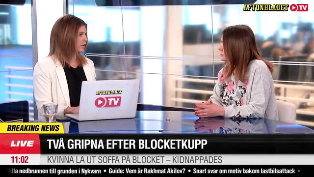 Två gripa efter blocketkupp