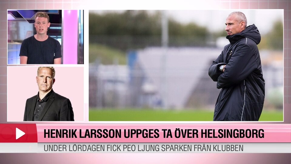 Henrik Larsson uppges ta över Helsingborg