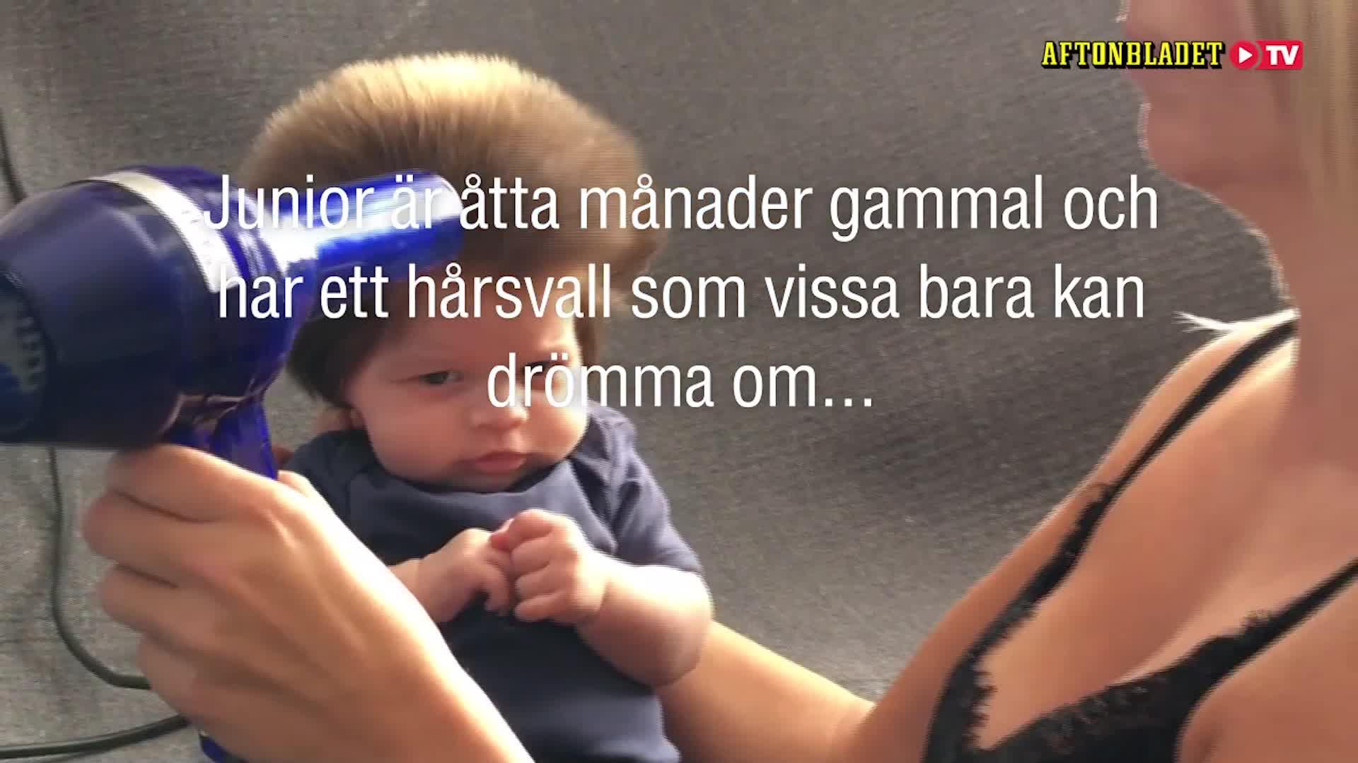 Junior har världens skönaste frisyr