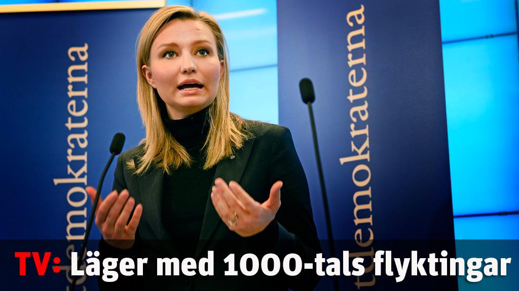 Svenska läger med 1000-tals flyktingar