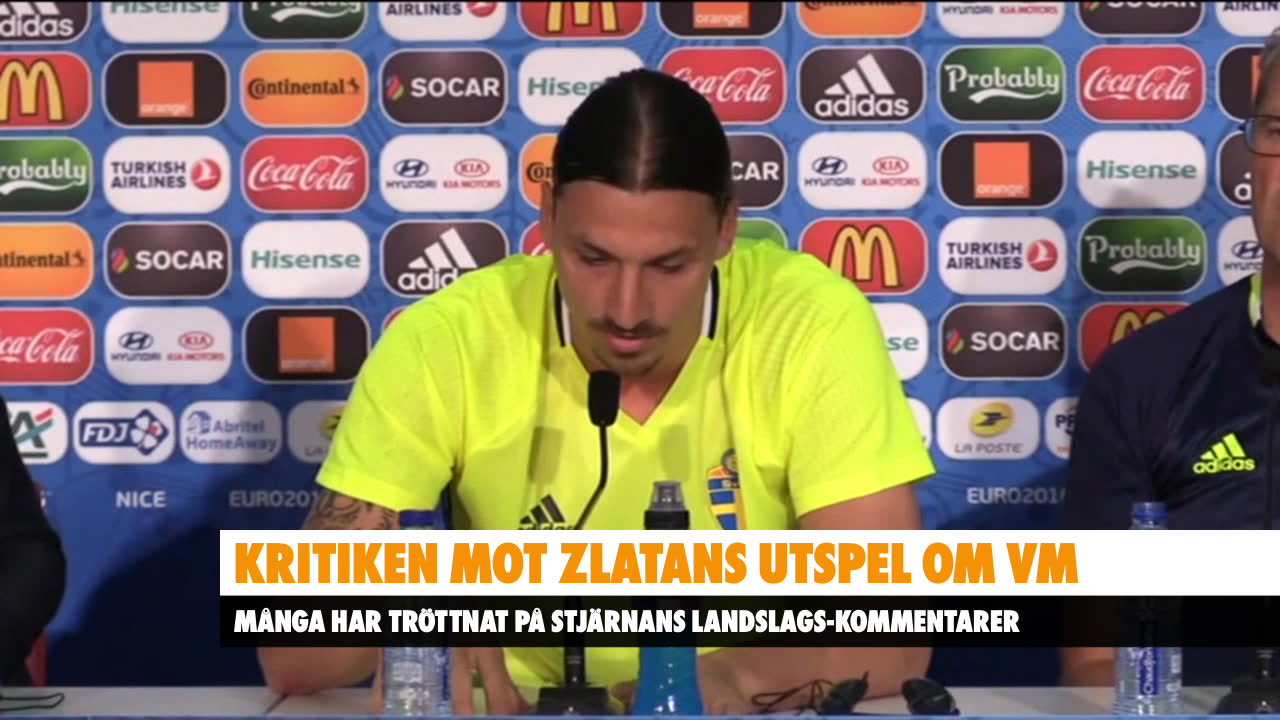 Björn Ranelid om Zlatans roll i VM: ”Vad talar han om?"