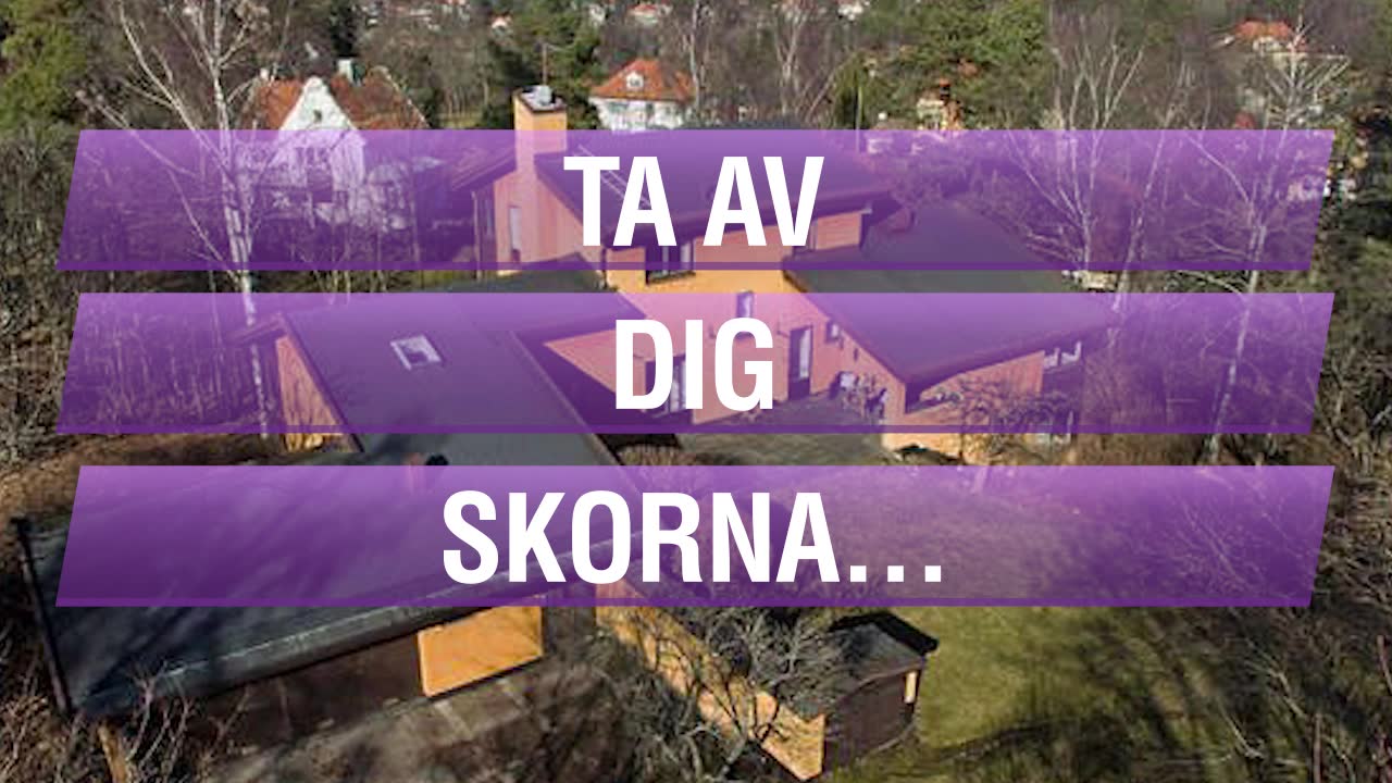 Ta av dig skorna... Välkommen in i Ramels lyxvilla