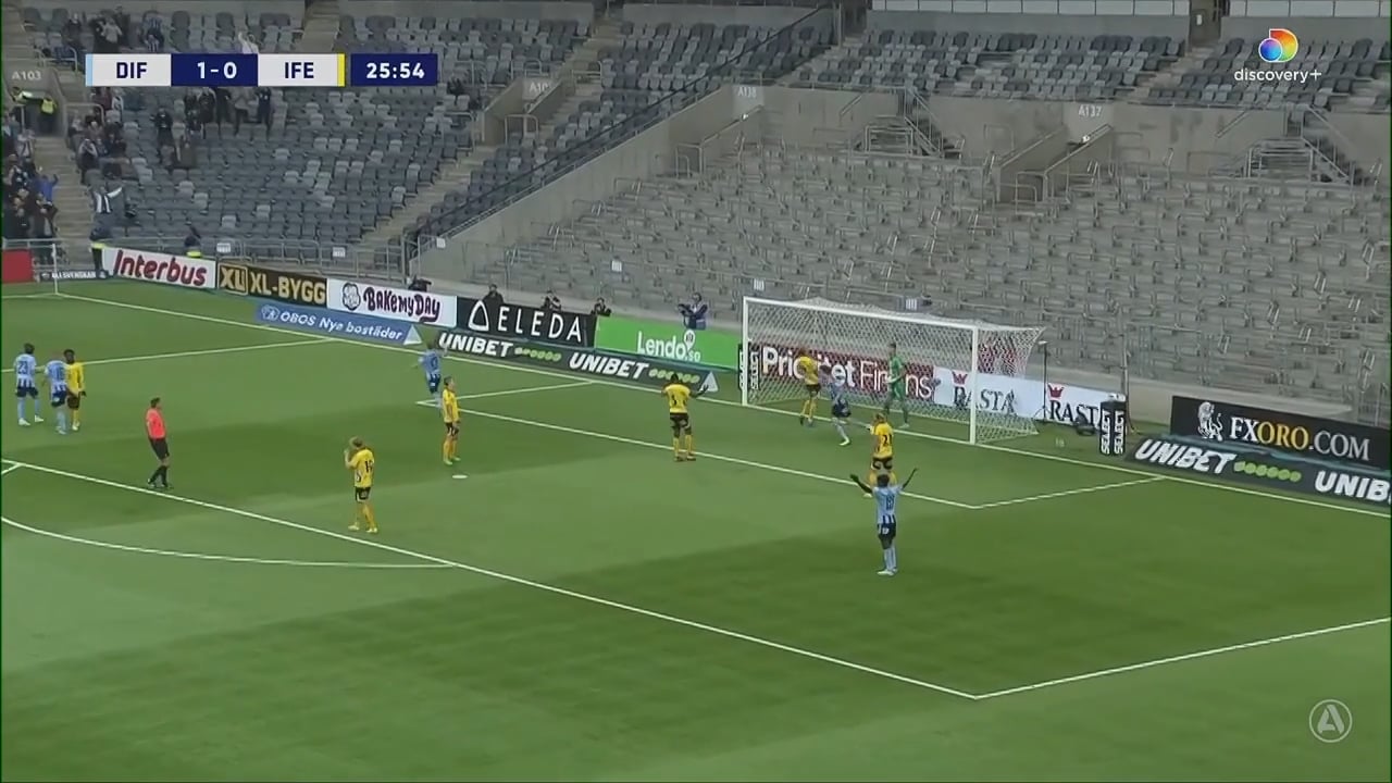 Djurgården hakar på i guldstriden  – se alla mål i matchen mot Elfsborg