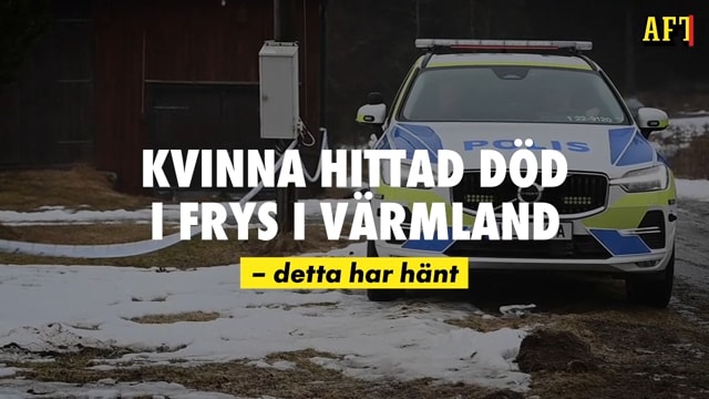 Värmland – Död Kvinna Hittats I Frys - Aftonbladet TV