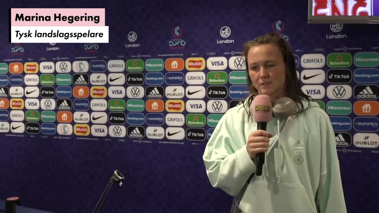 Hegering: "Känns inte bra att höra att det var hands"