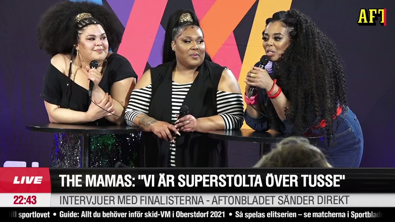 The Mamas blev tvåa hos folket: ”Amazing”