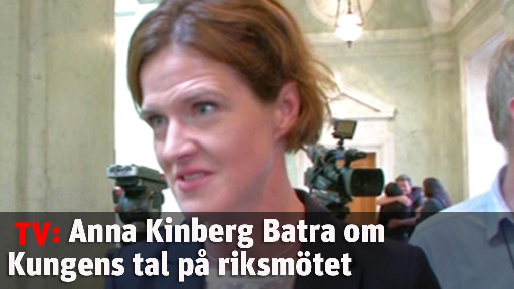 Kinberg Batra om Kungens tal