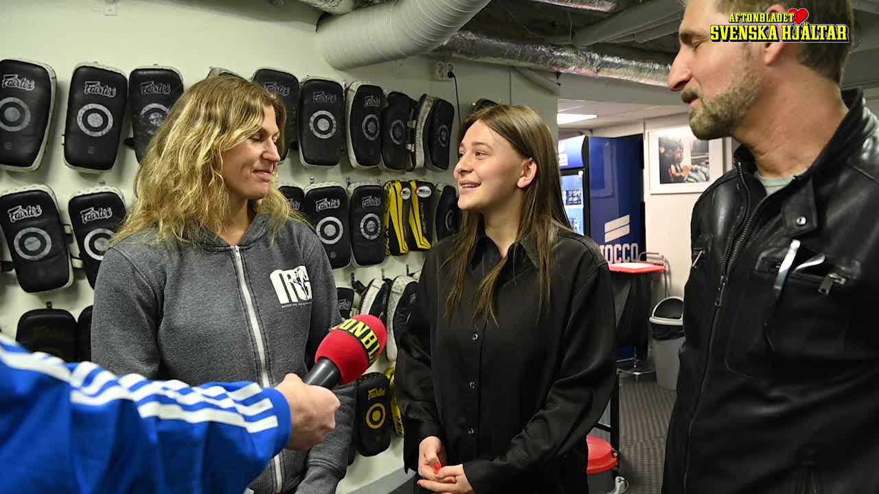 Se Julia tacka sina livräddare: "Kommer minnas er resten av mitt liv"