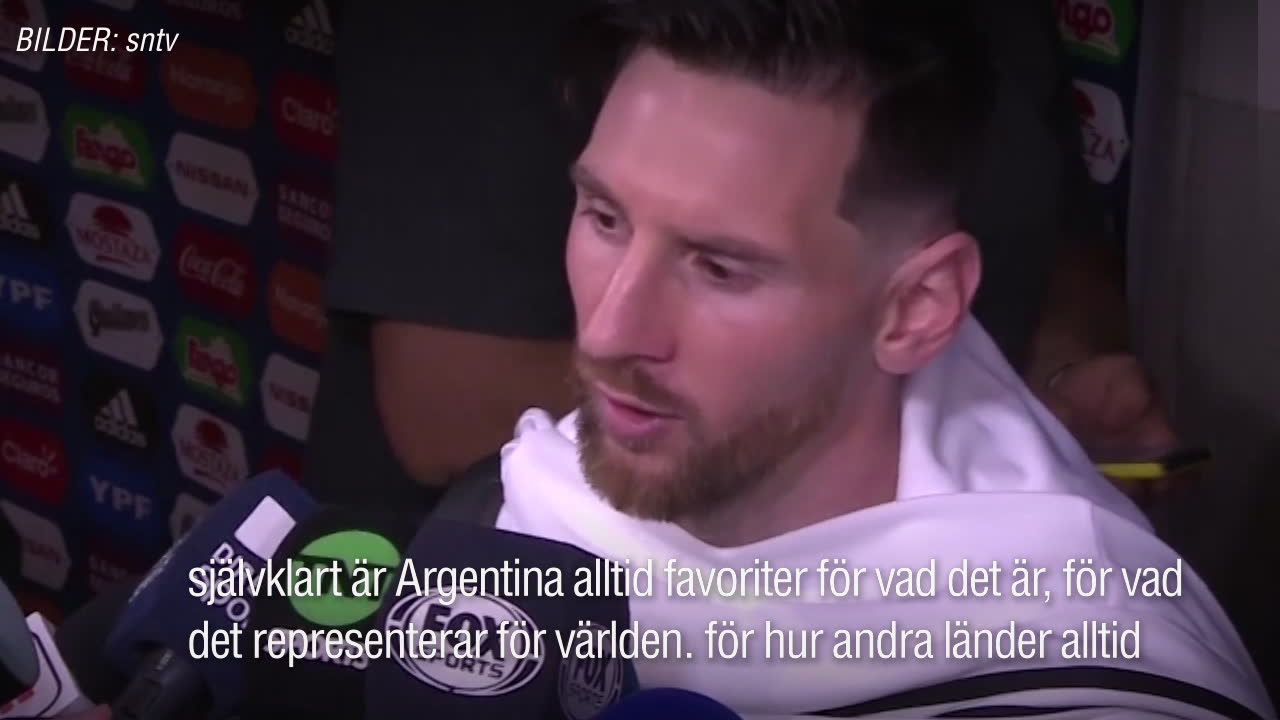 Messi - "Vi är inte i bästa form"