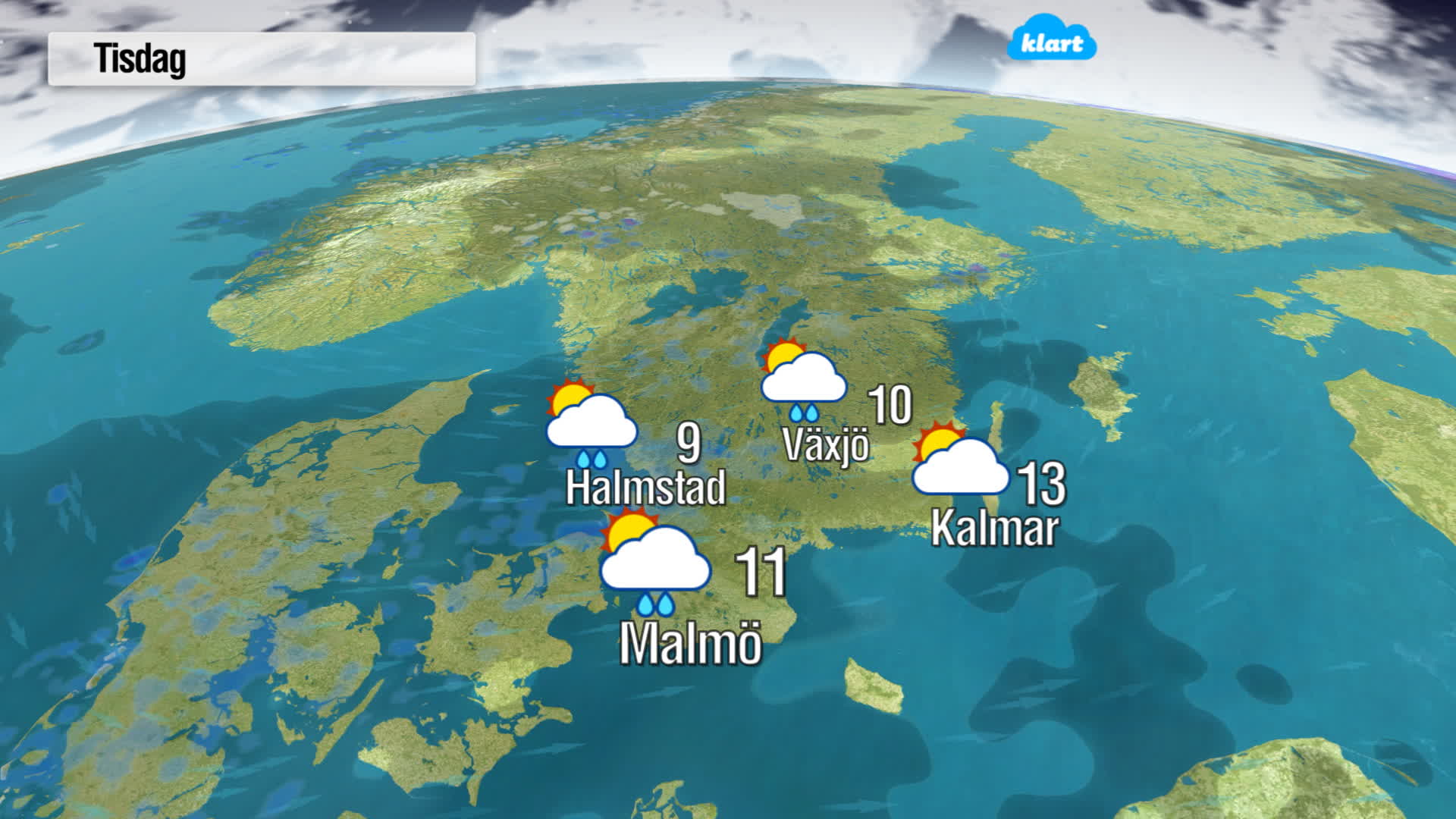 Så blir vädret där du bor