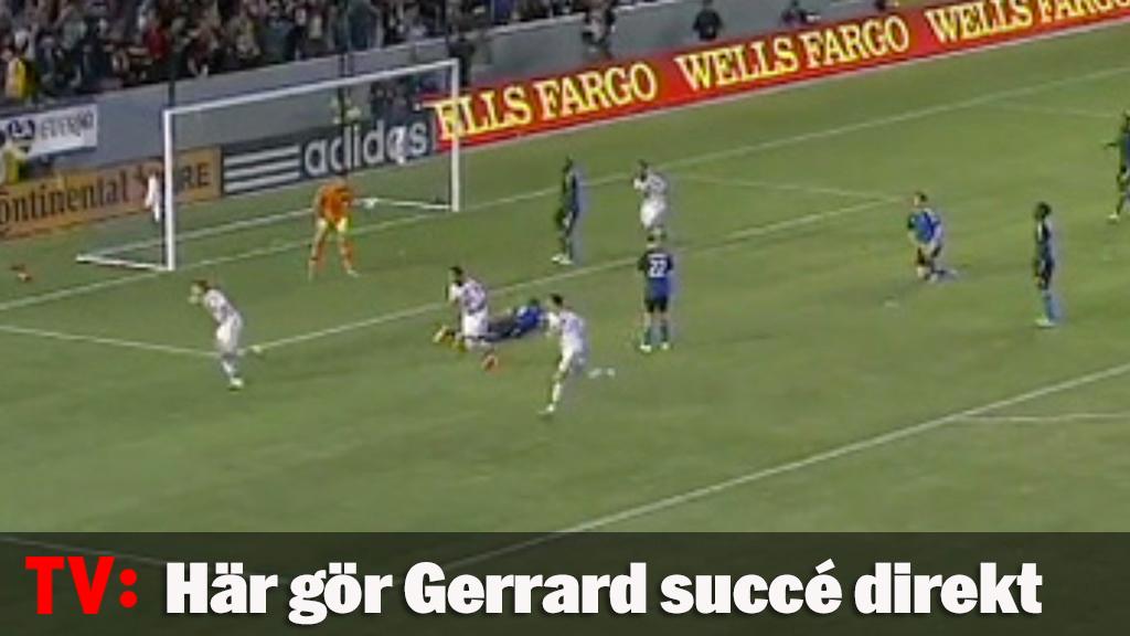 Här gör Gerrard succé direkt