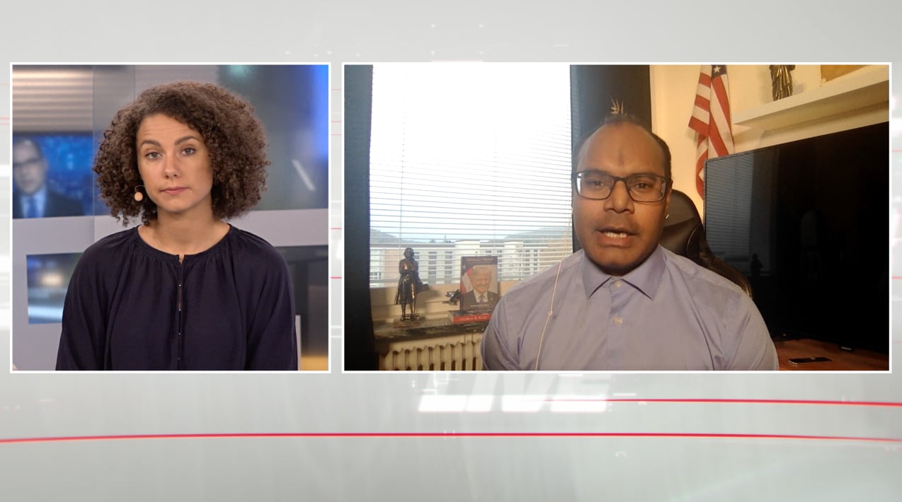 Trumpsupportern: Hoppas att det inte blir för mycket politik av det här