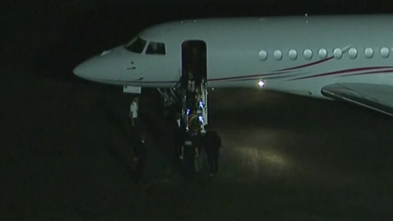 Här landar ASAP Rocky i USA