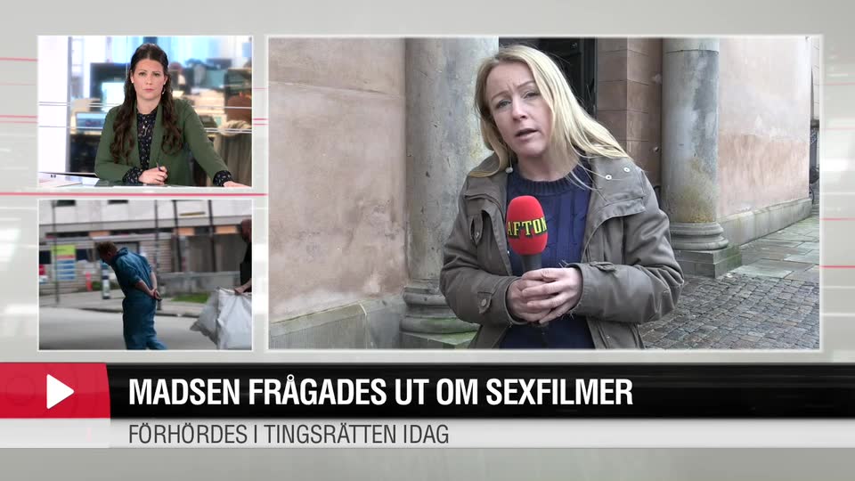 Madsen frågades ut om sexfilmer