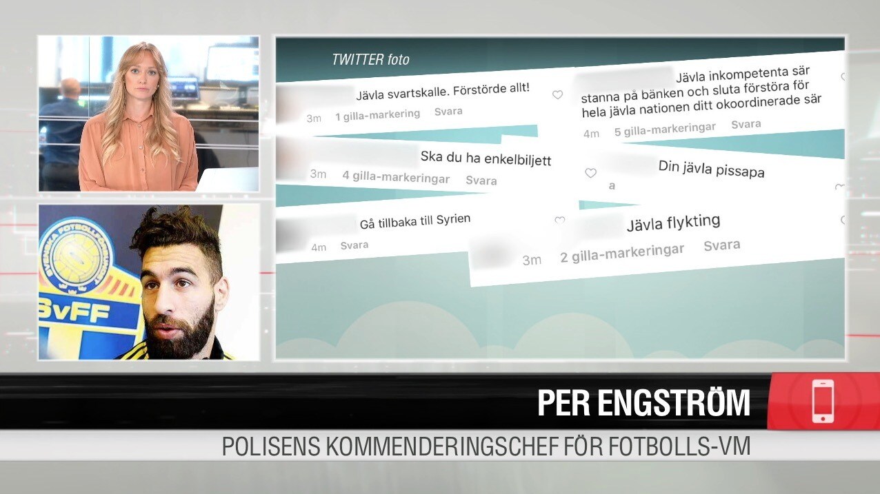 Förundersökning om olaga hot mot Durmaz