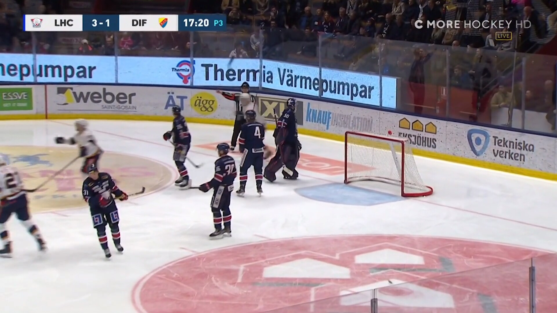 Djurgården föll i Axelssons comeback