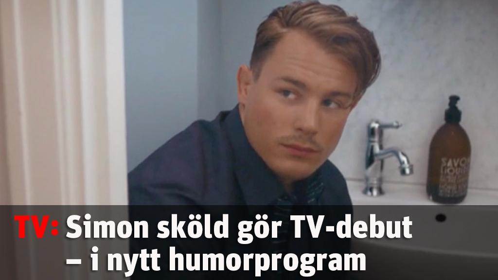 Simon Sköld gör TV-debut – i nytt humorprogram