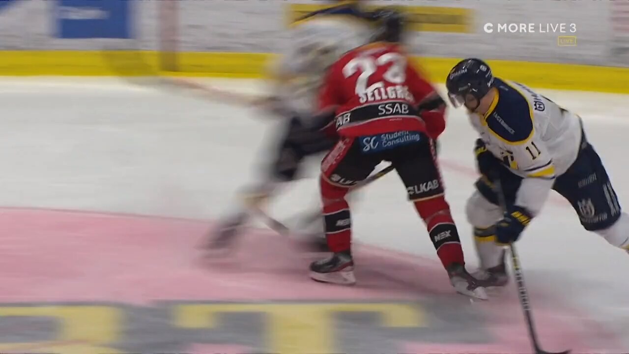 Matchstraff när Luleå körde över HV71