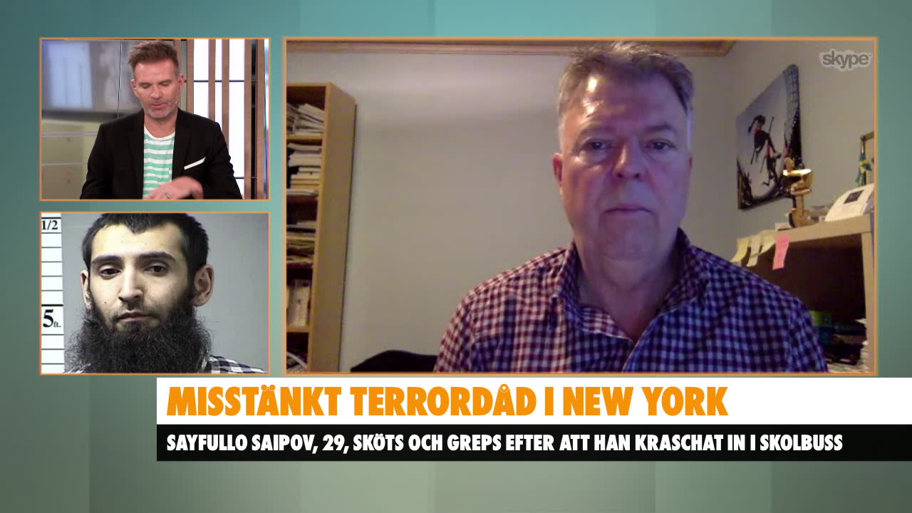 Wolfgang Hansson om terrordåden i New York