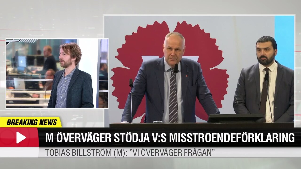 Moderaterna med SD och V hotar att fälla minister