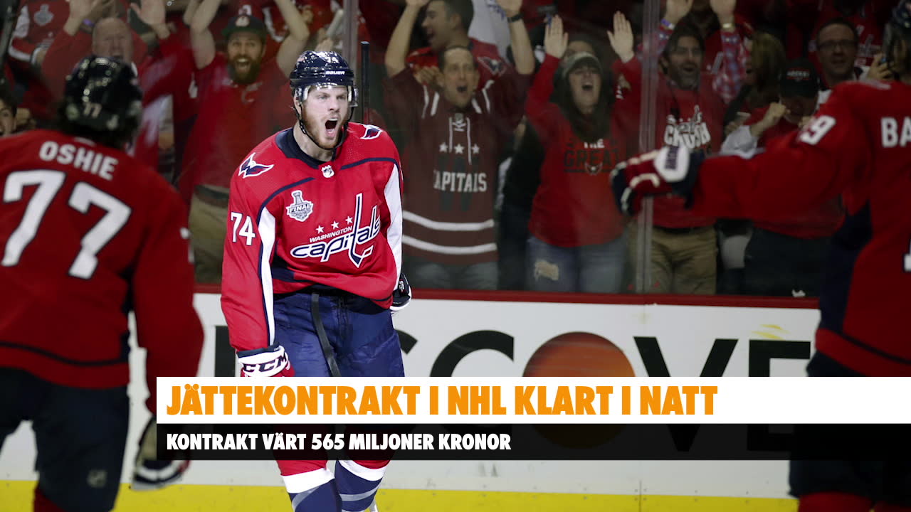 Jättekontrakt i NHL klart i natt